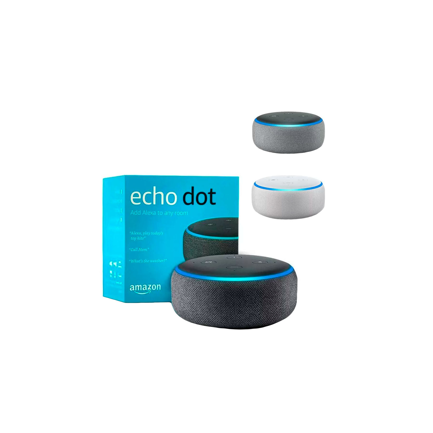 Alexa  Echo Dot 3 (3ª Geração) Smart Speaker - Claudinho Celulares